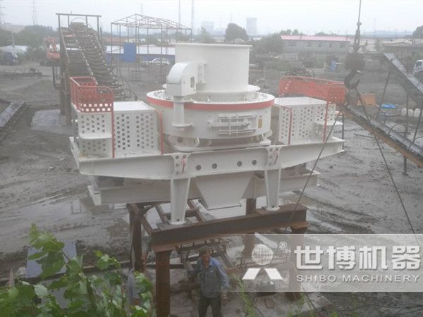 石子破碎機生產線現場
